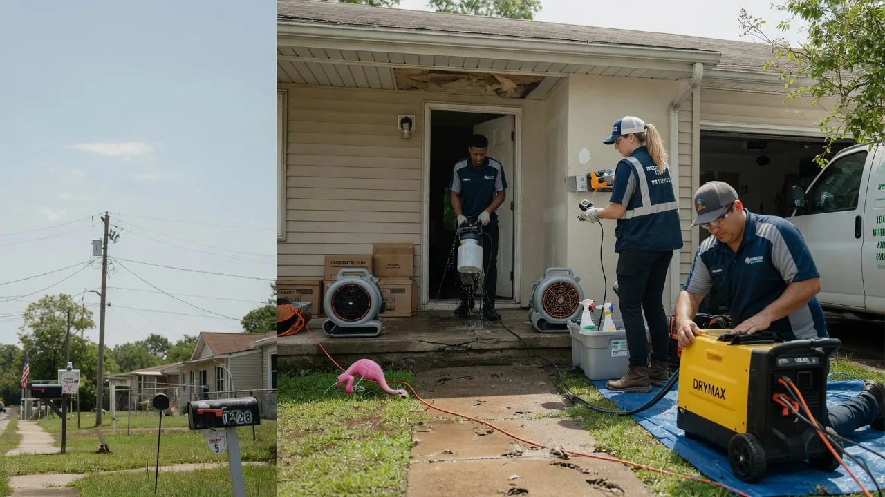 Storm Damage Water Removal in Thomasville, AL near me